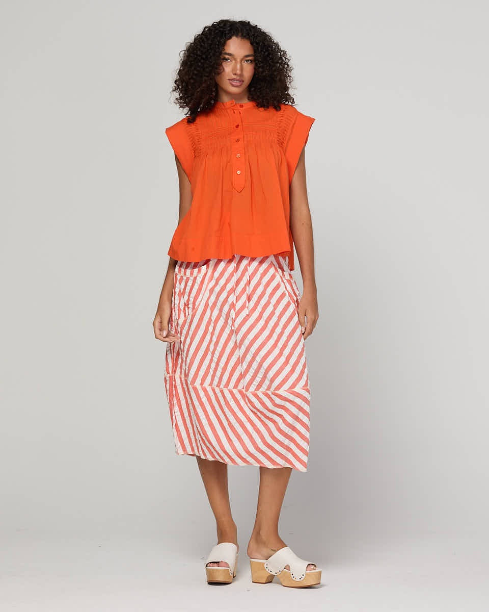 Guru Skirt - Watermelon Stripe