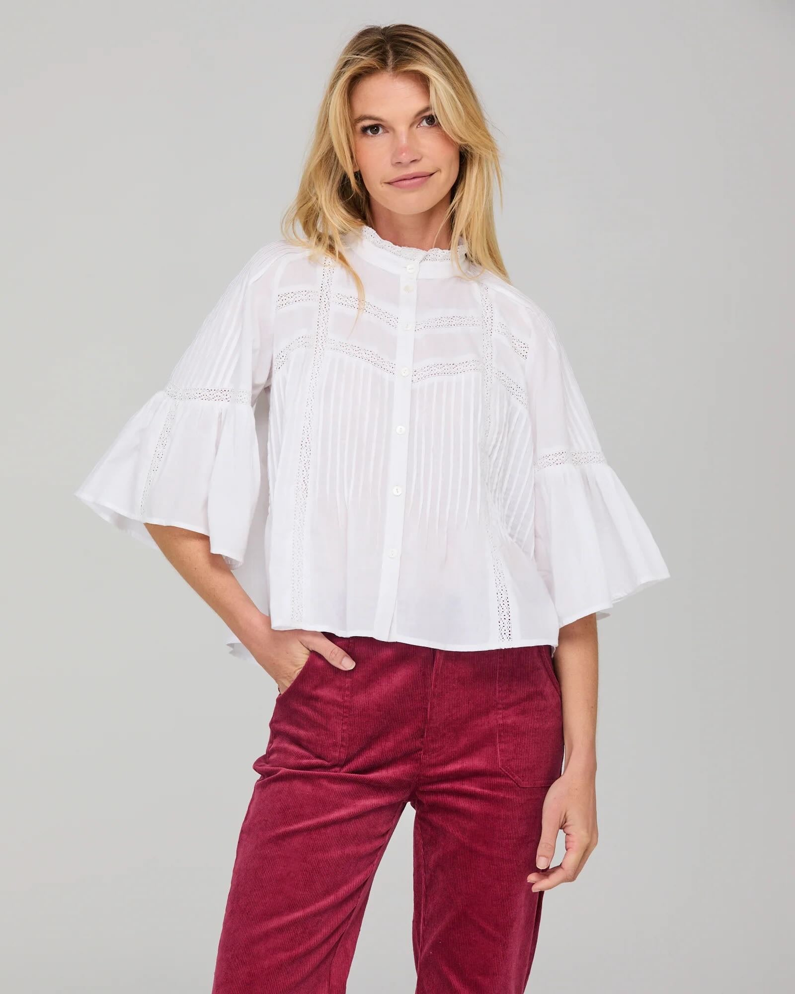 Haru Embroidered Shirt