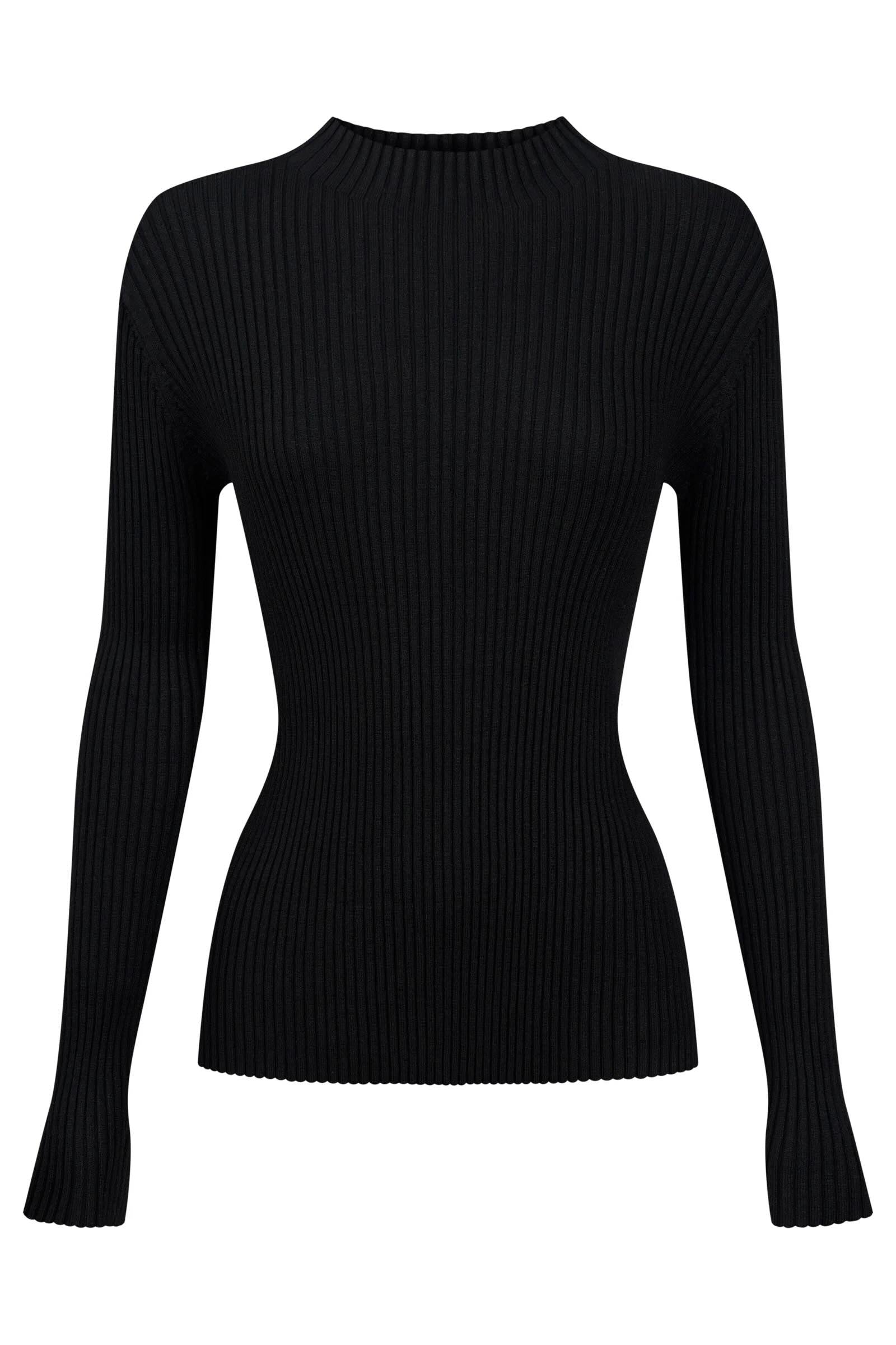 Juno Knit Top - Onyx