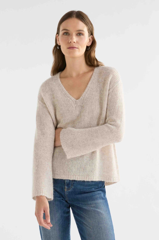 ELK Anken Sweater - Ecru