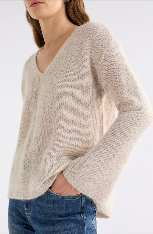 ELK Anken Sweater - Ecru