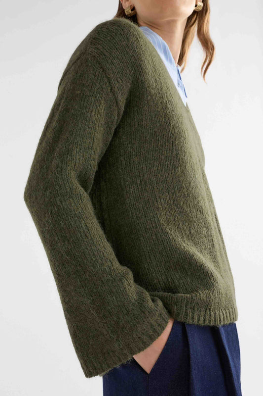 ELK Anken Sweater - Olive