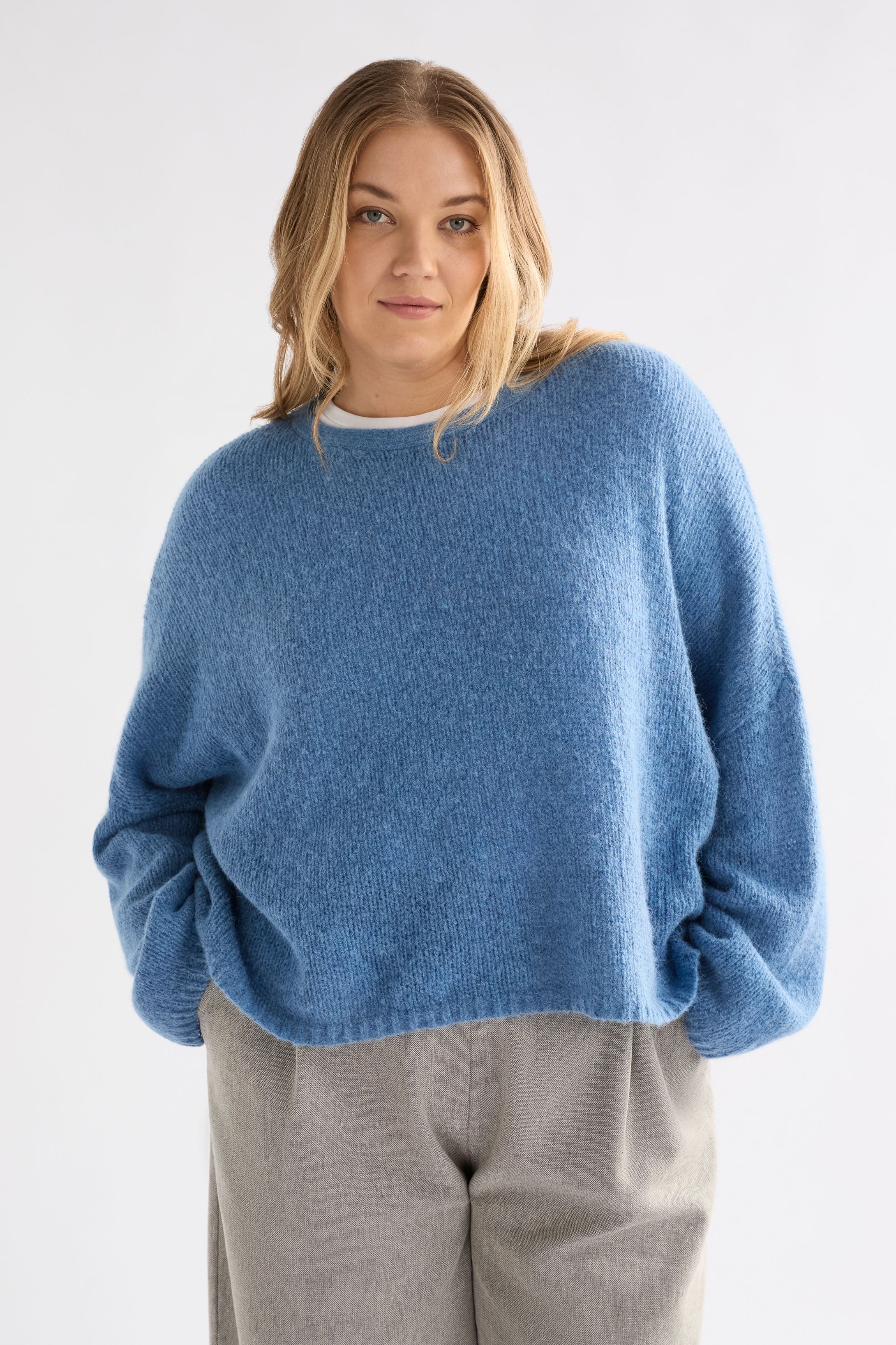 ELK Agna Sweater - Chambray
