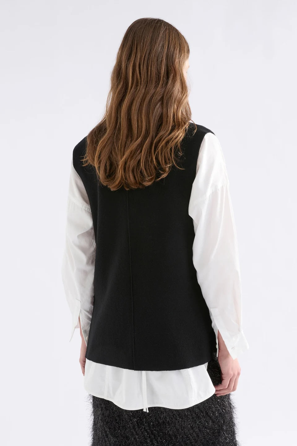ELK Alin Knit Vest- Black
