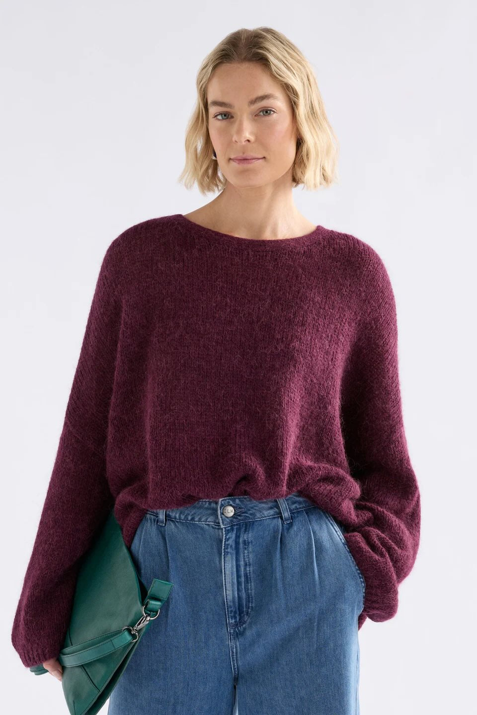 ELK Agna Sweater- Merlot