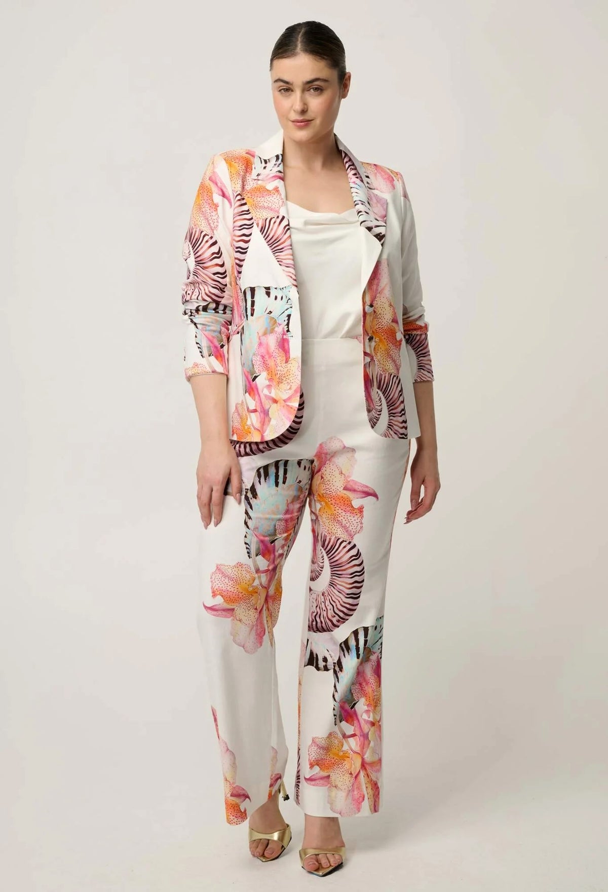 Kelsey Stretch Linen Viscose Blazer