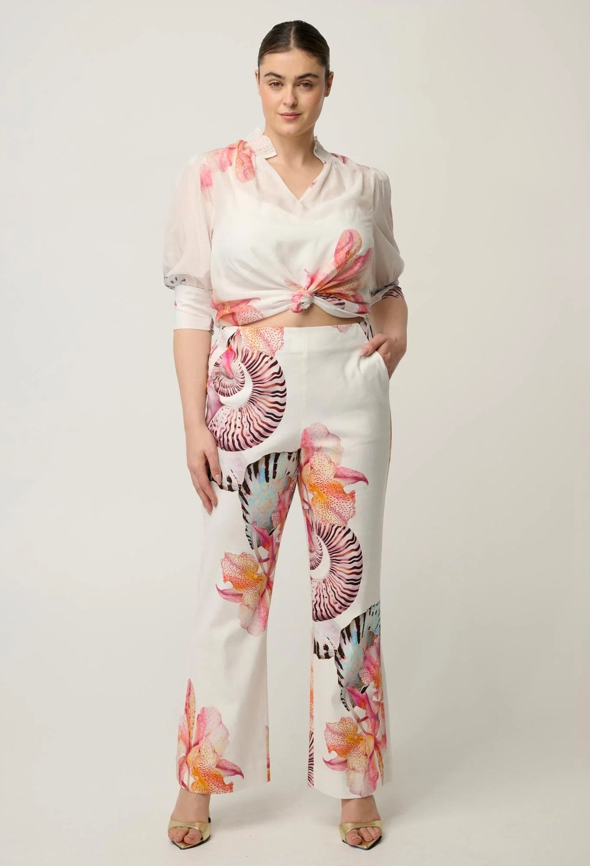 Kelsey Stretch Linen Viscose Pant