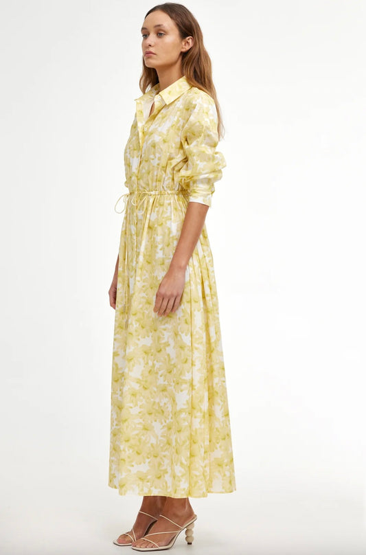 Isla Shirt Dress - Daisy Haze