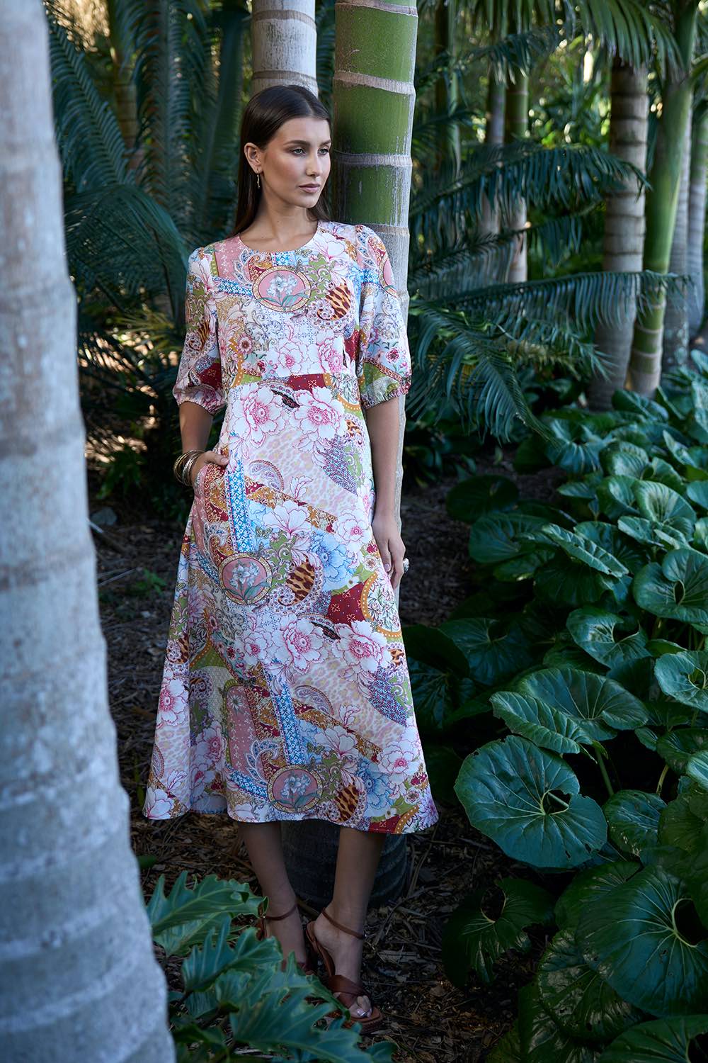 Dalia Dress - Multi