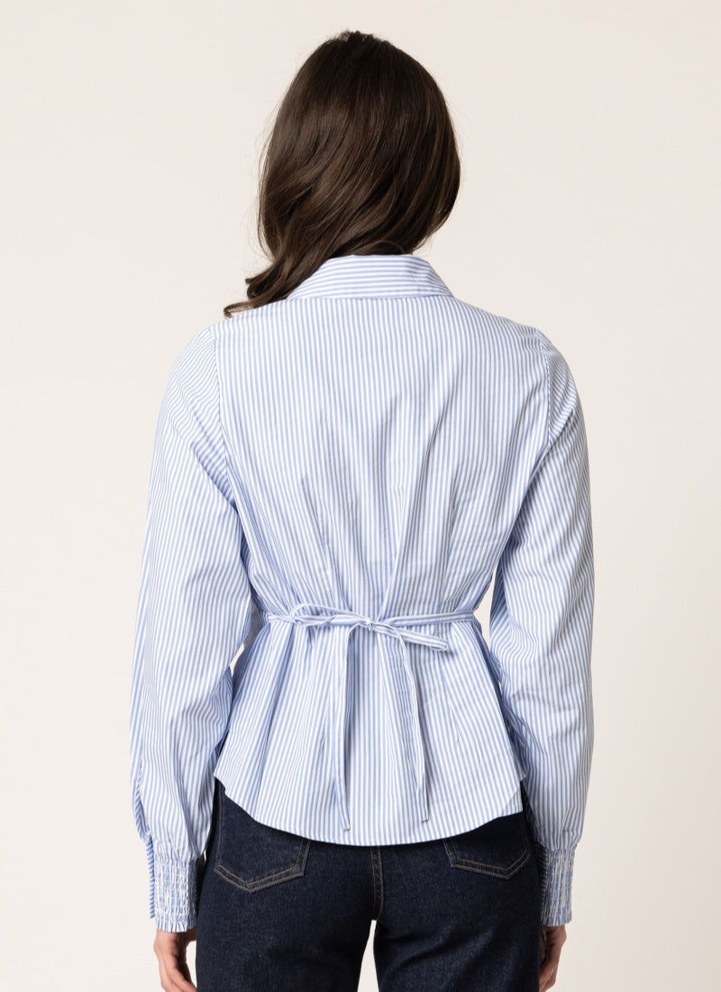 Success Shirt - Sky Stripe