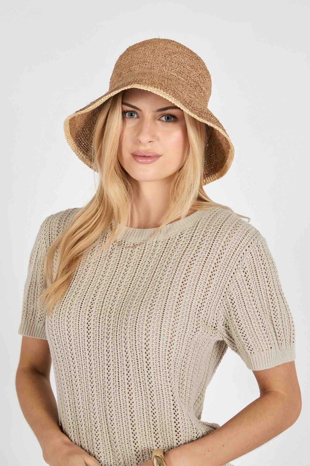 Lume Knit tee - Natural