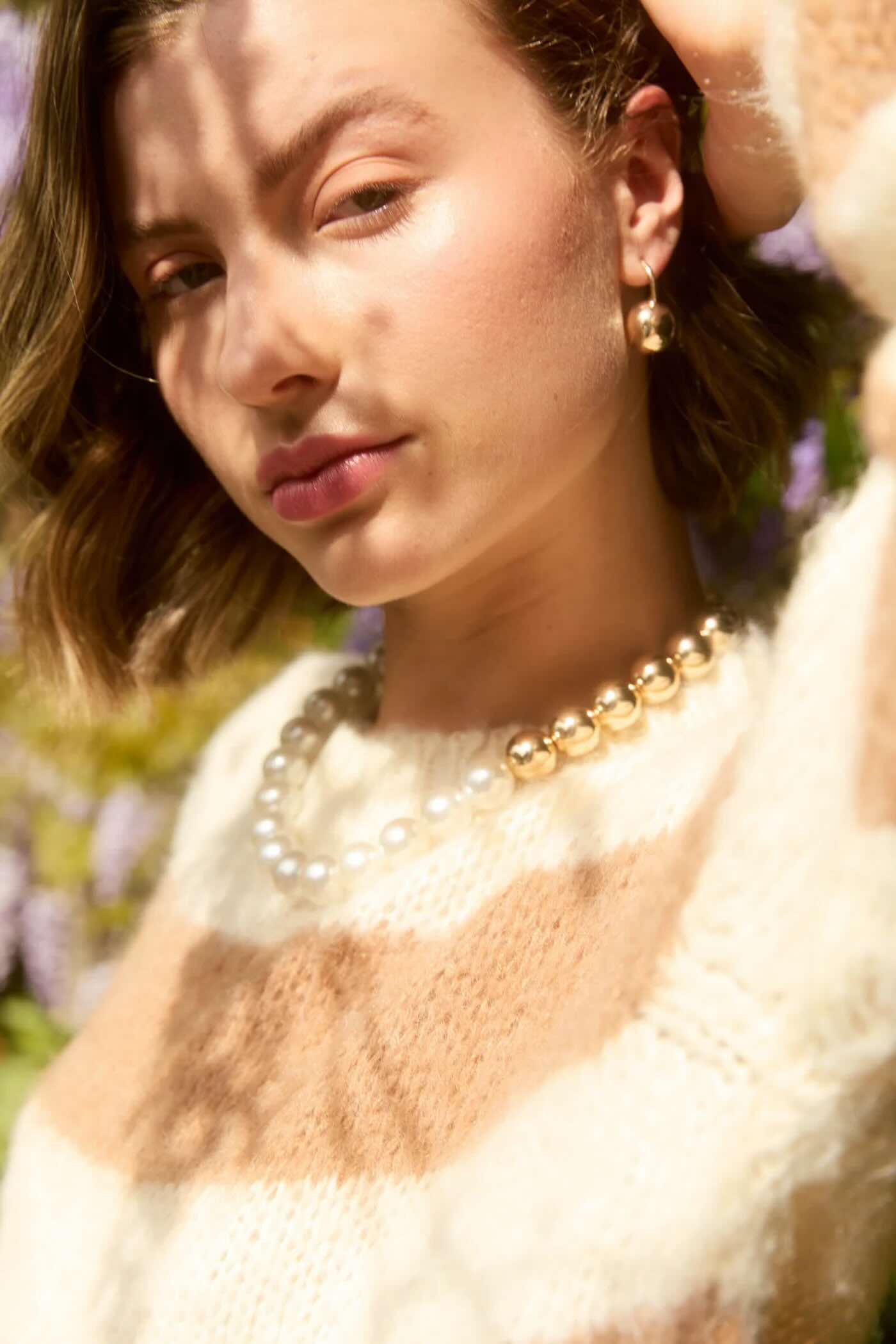 Luna Necklace-Pearl