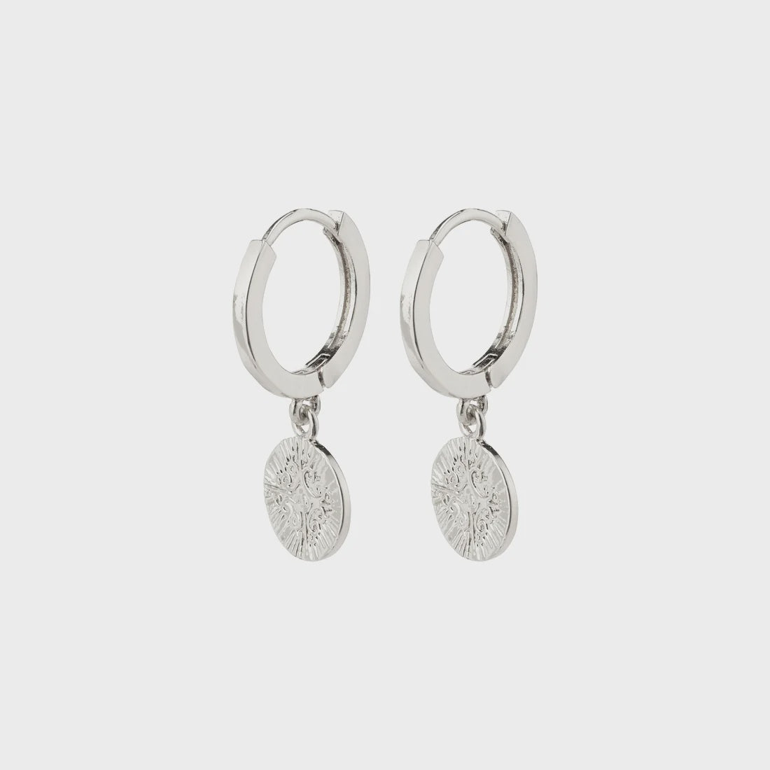Pilgrim Nomad Earrings - Silver Plated