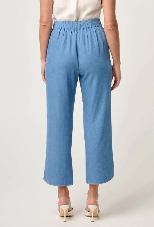Astra Tencil High Waist Pant in Blue Ash