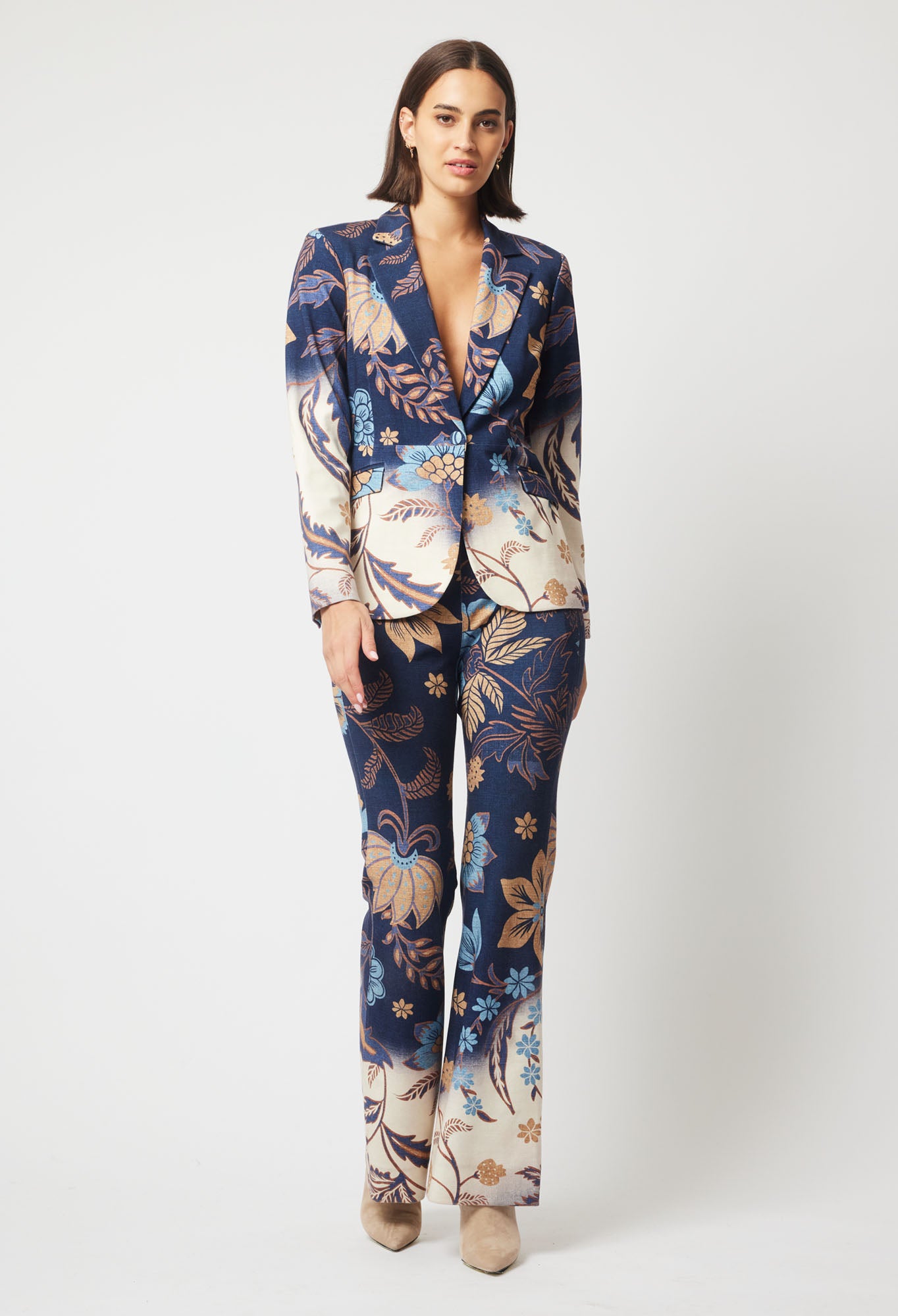 Once Was Getty Ponte Pant in Lotus Flower