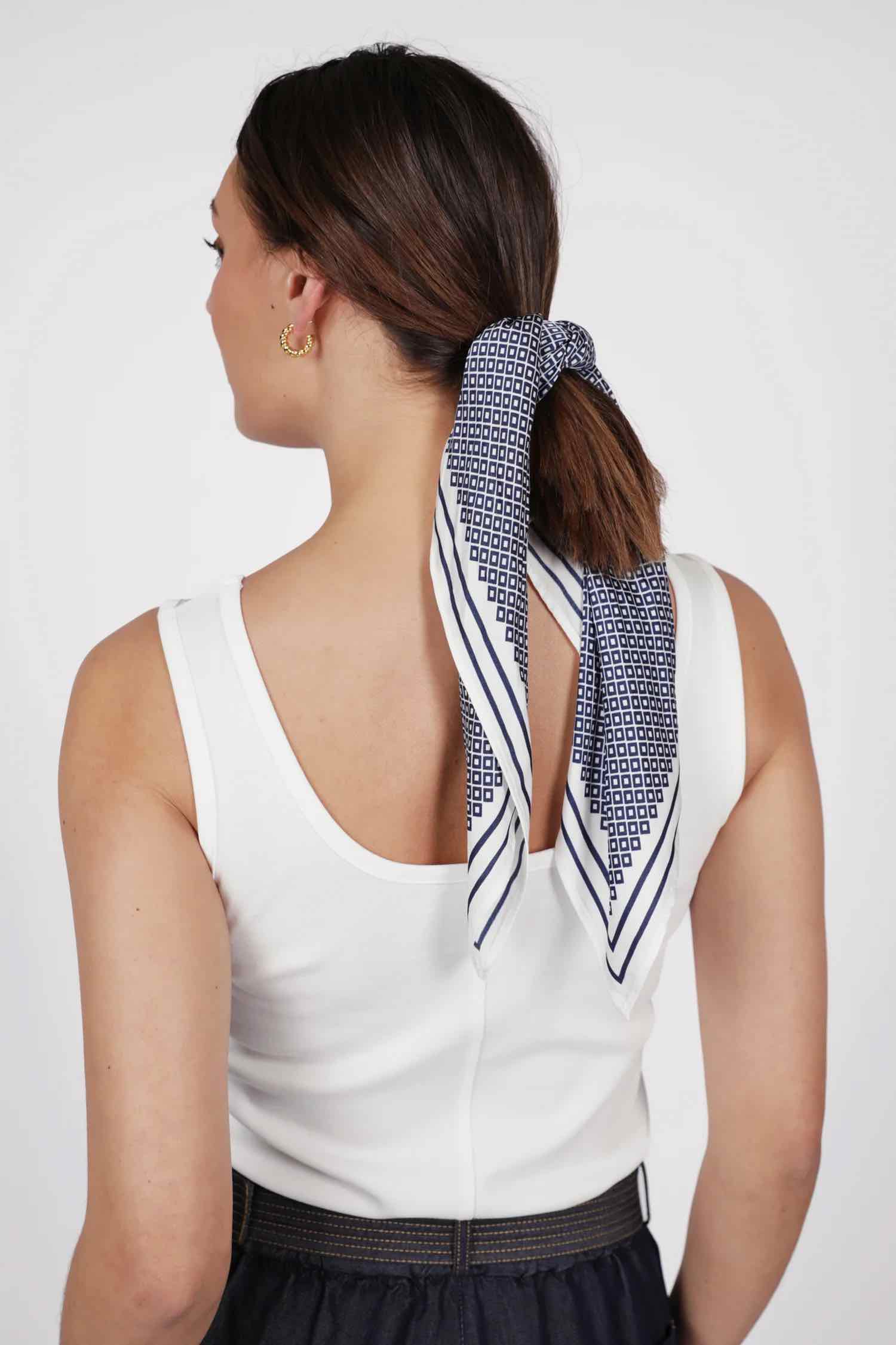 Prism Print Scarf - Ink