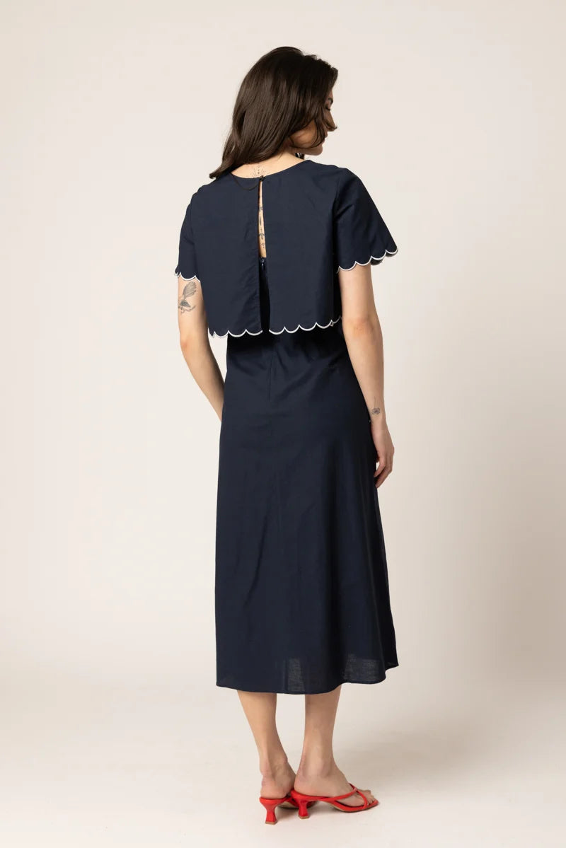 Ladies Day Dress - Navy