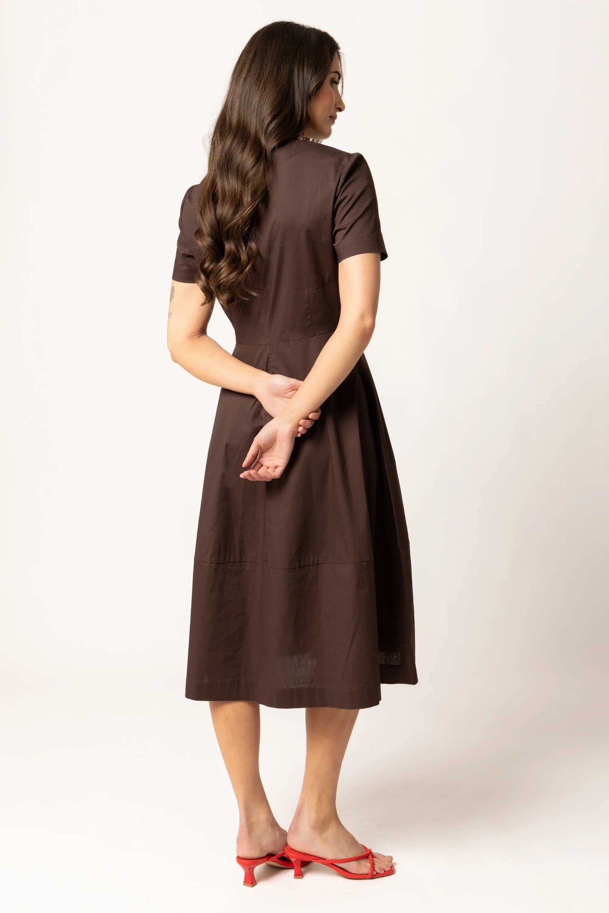 Vogue Dress - Cocoa