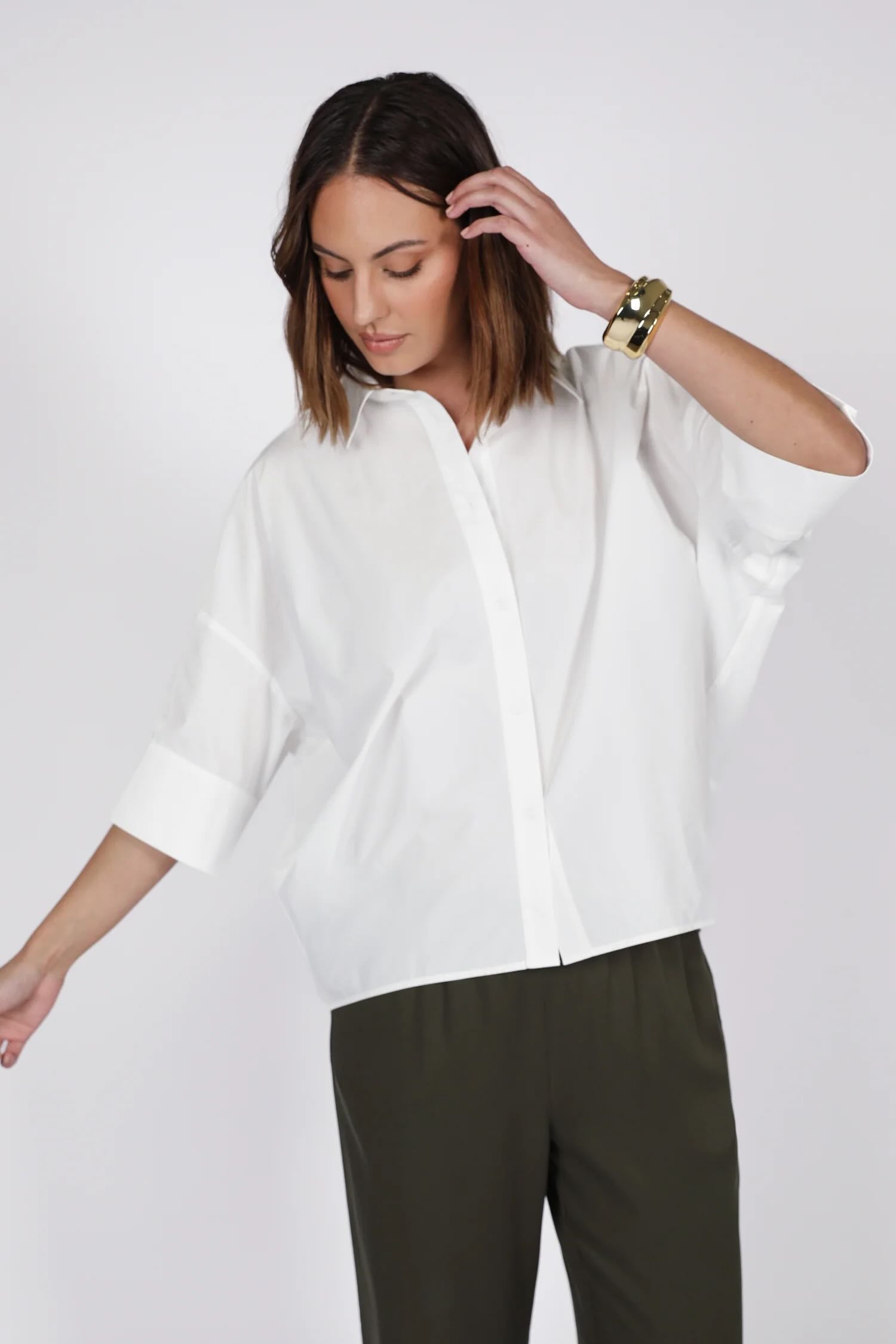 Shoreline Shirt - Chalk