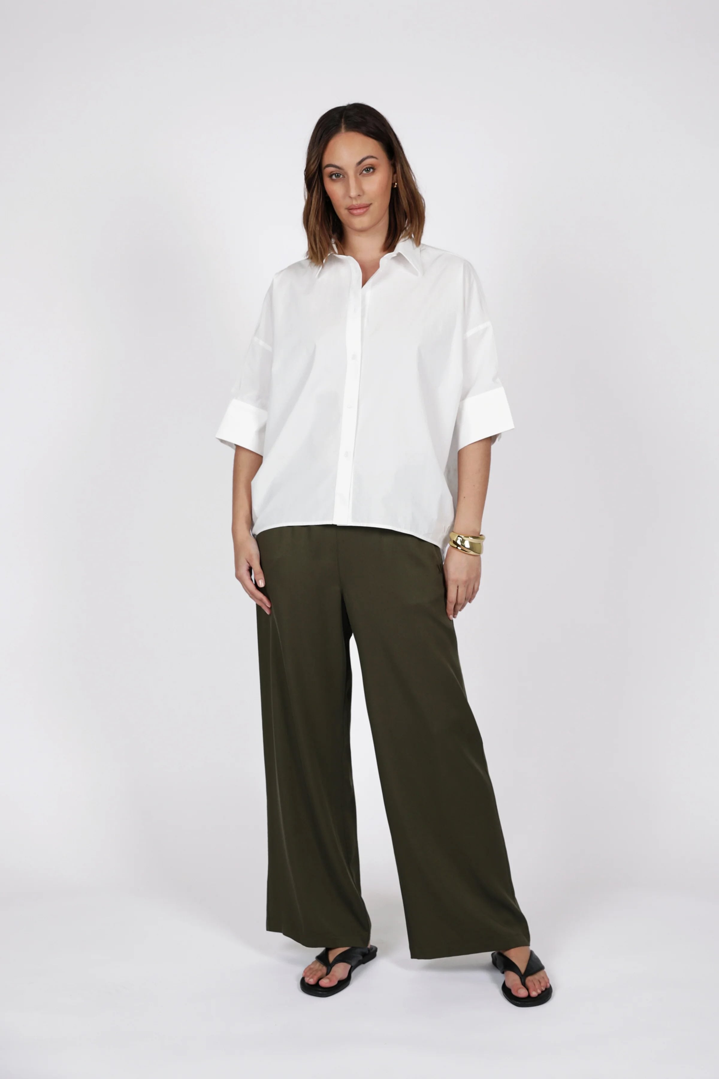 Shoreline Shirt - Chalk