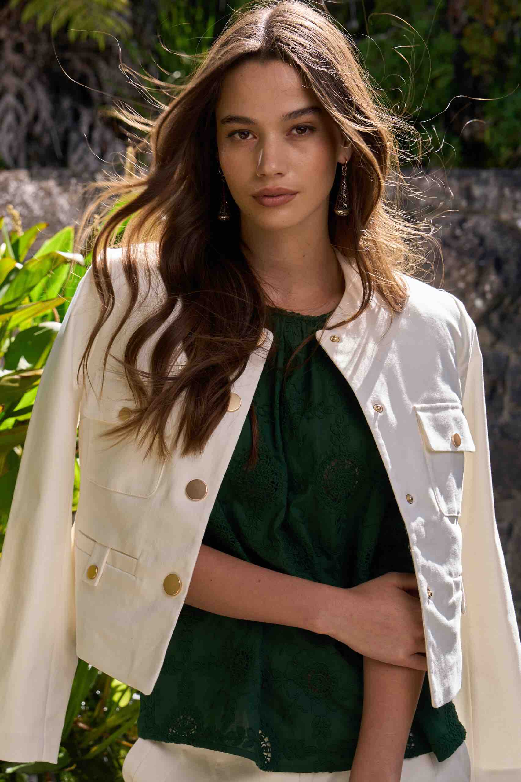 Indika Jacket - Ecru