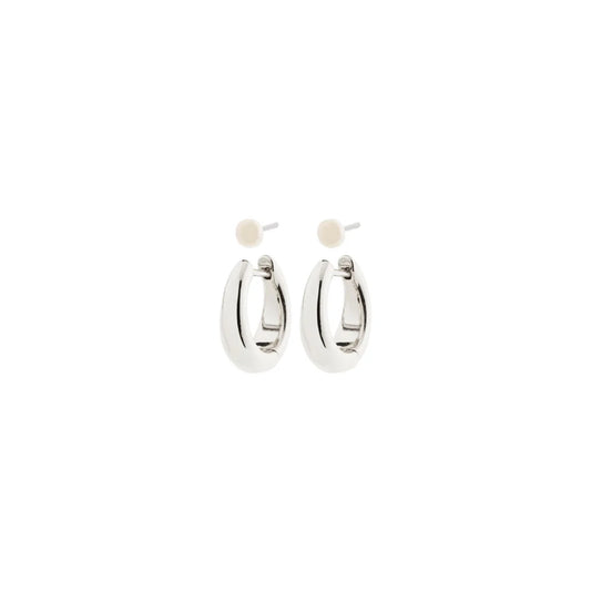 Starlight Earrings 2-in-1 Set Silver Plated