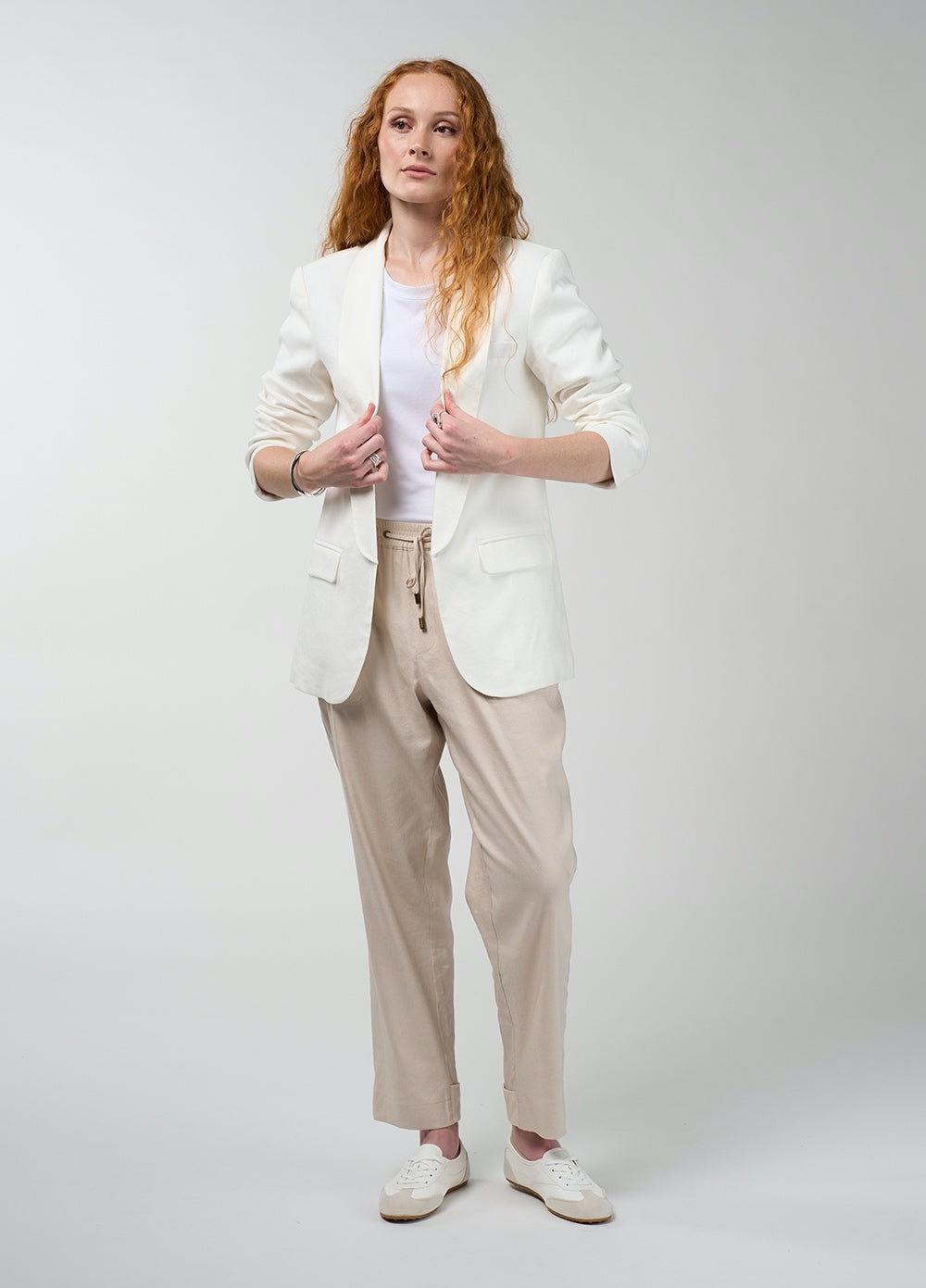 Trailblazer Jacket - Silk White