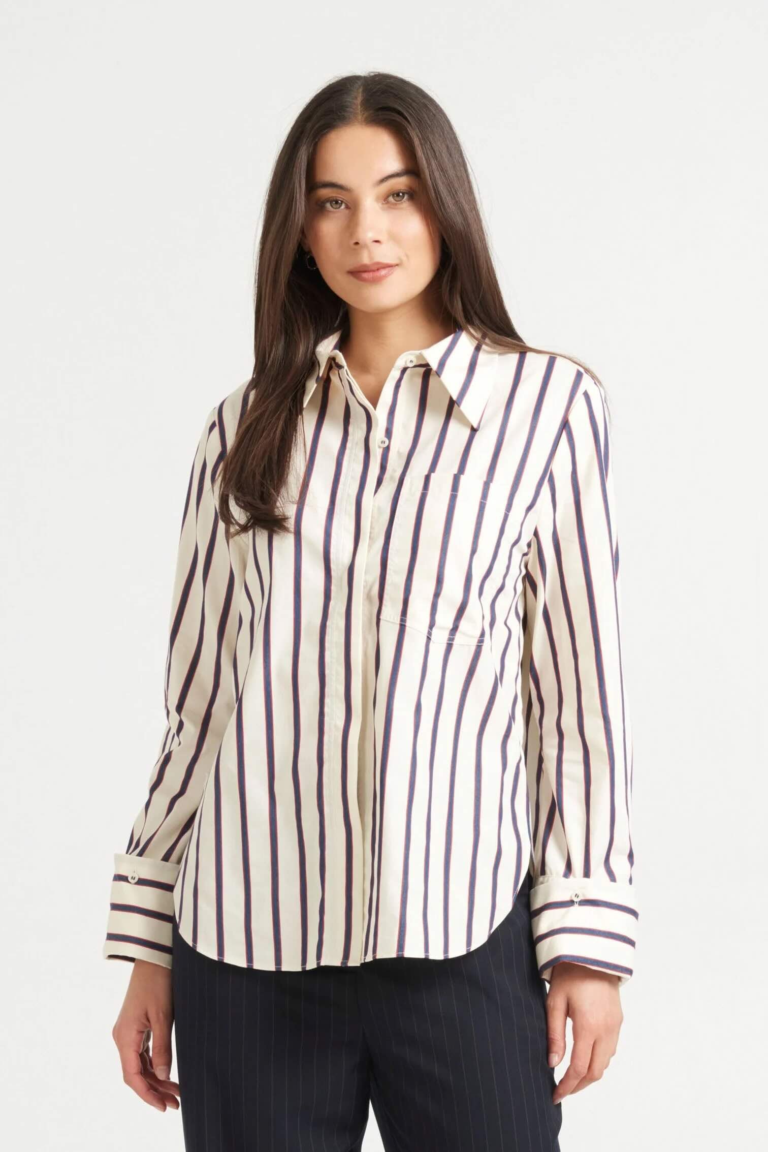Reed Shirt - Denim Stripe