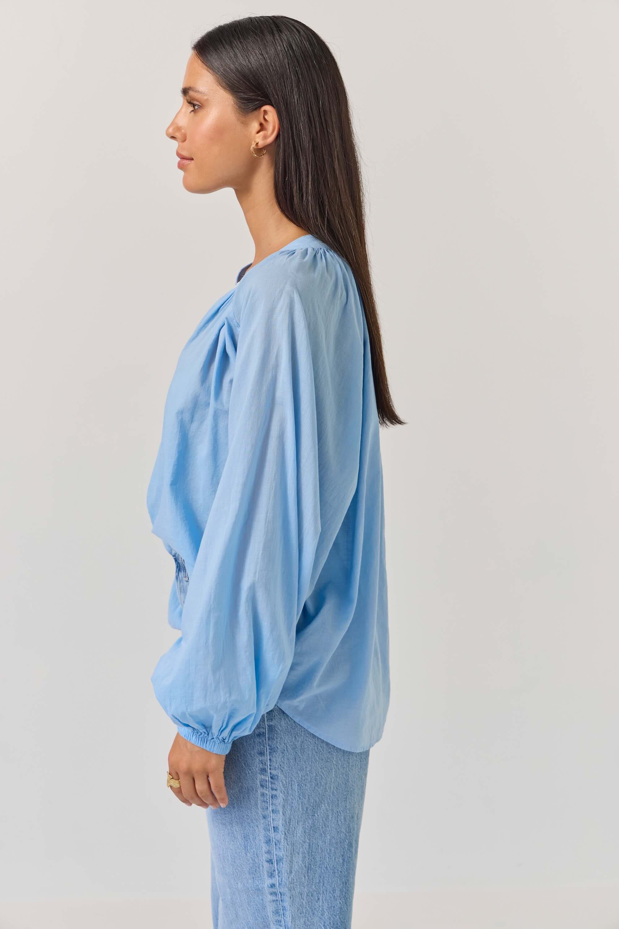 Pioneer Top - Sky Blue