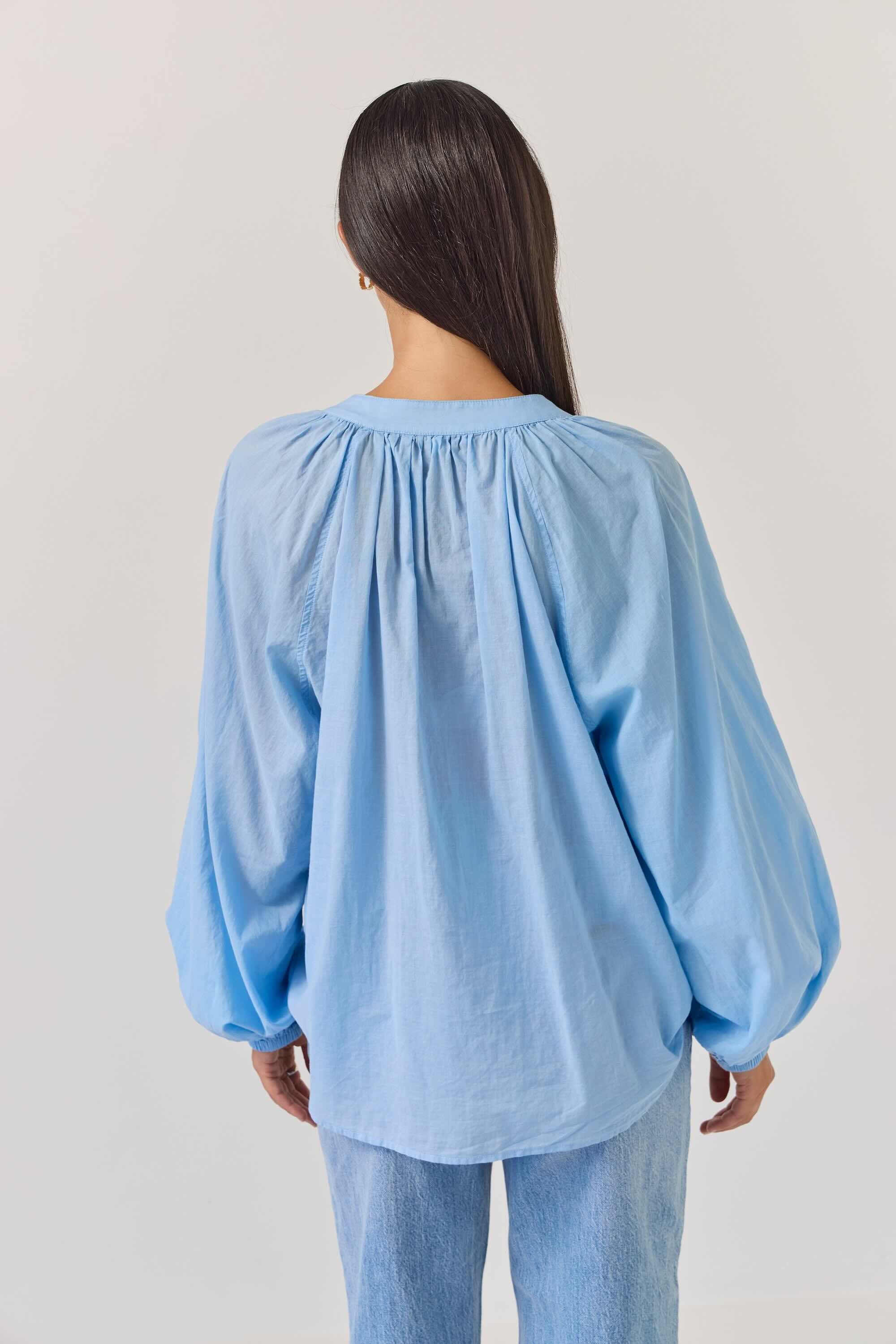 Pioneer Top - Sky Blue