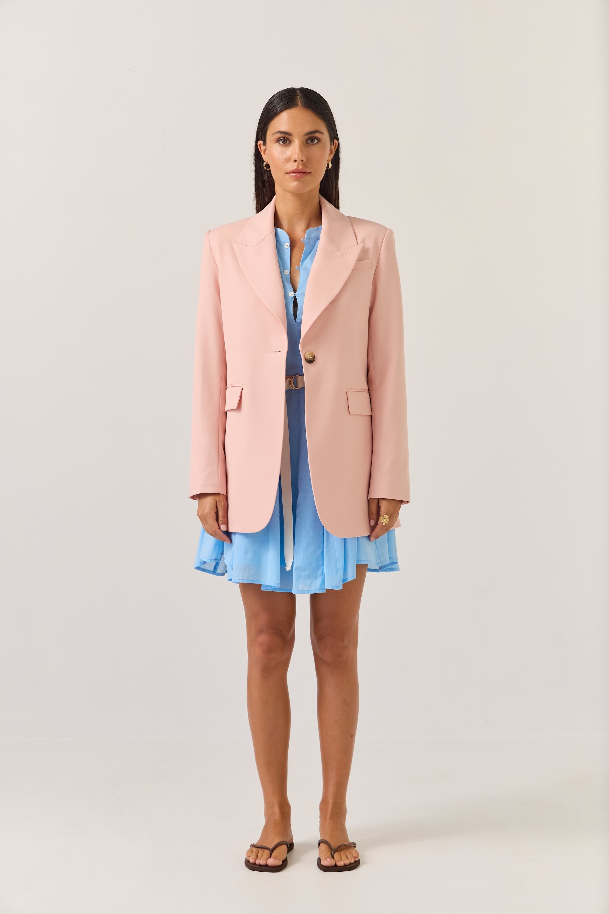 Paris Blazer - Petal Pink