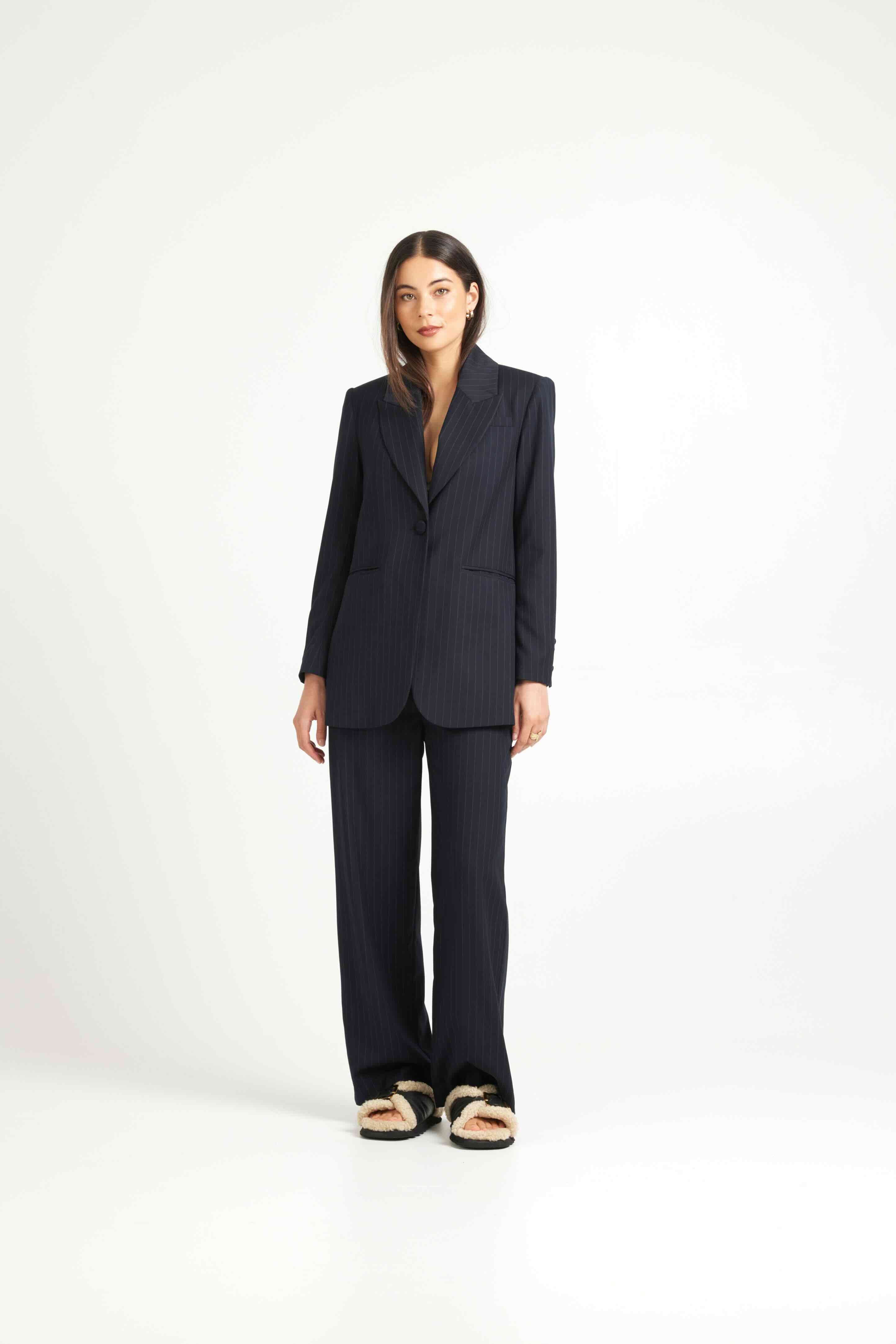 Paris Blazer - Pinstripe