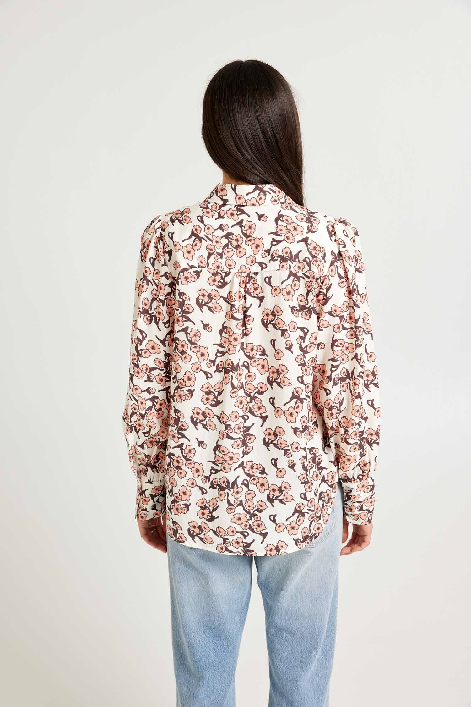 Casino Top - Blossom Print