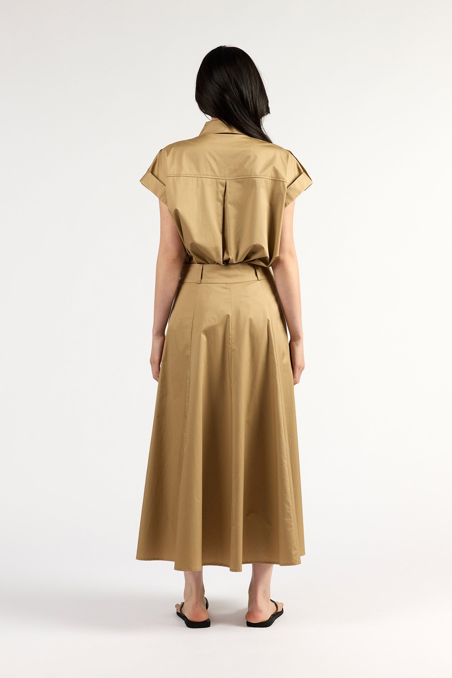 Circle Skirt - Tan