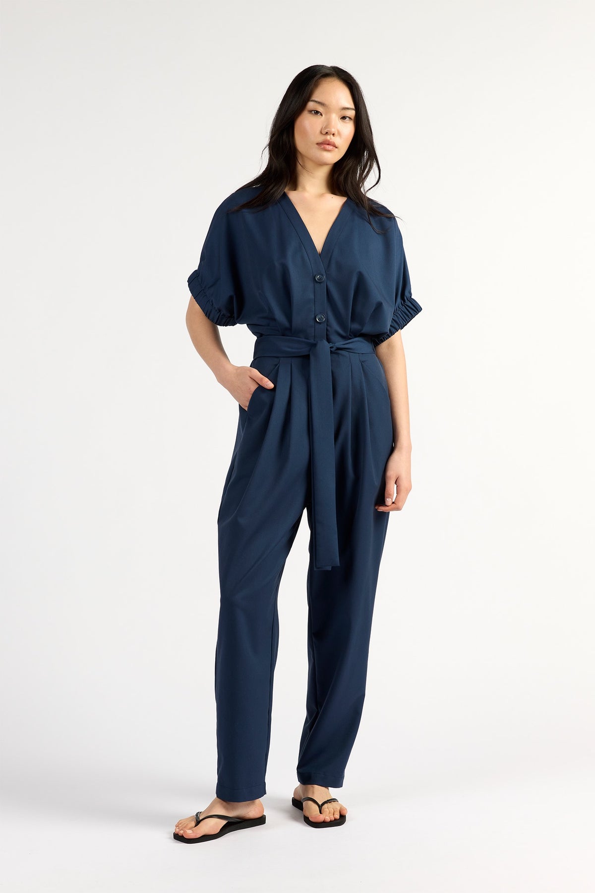 Ace Jumpsuit - Navy