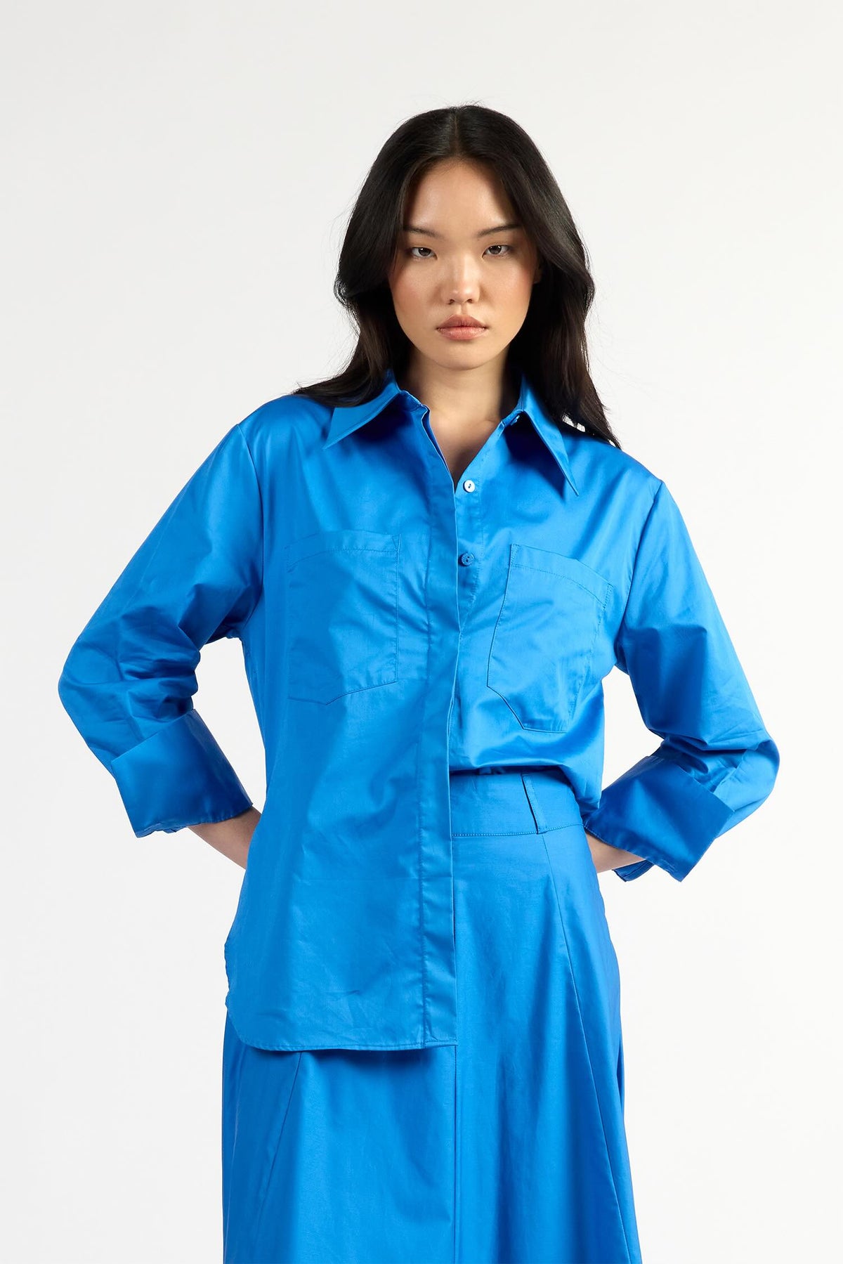 George Shirt - Cobalt Blue