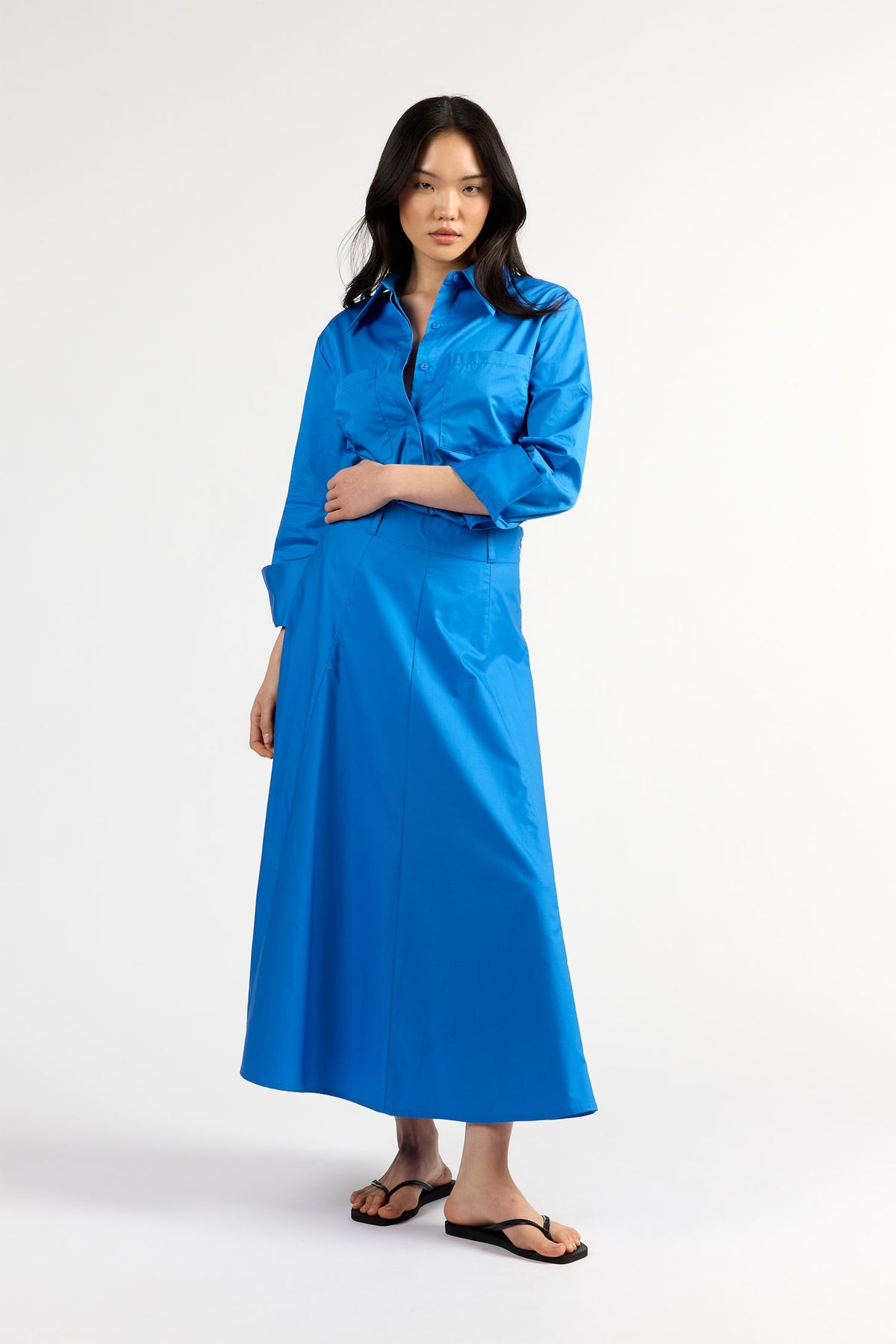 Circle Skirt - Cobalt Blue