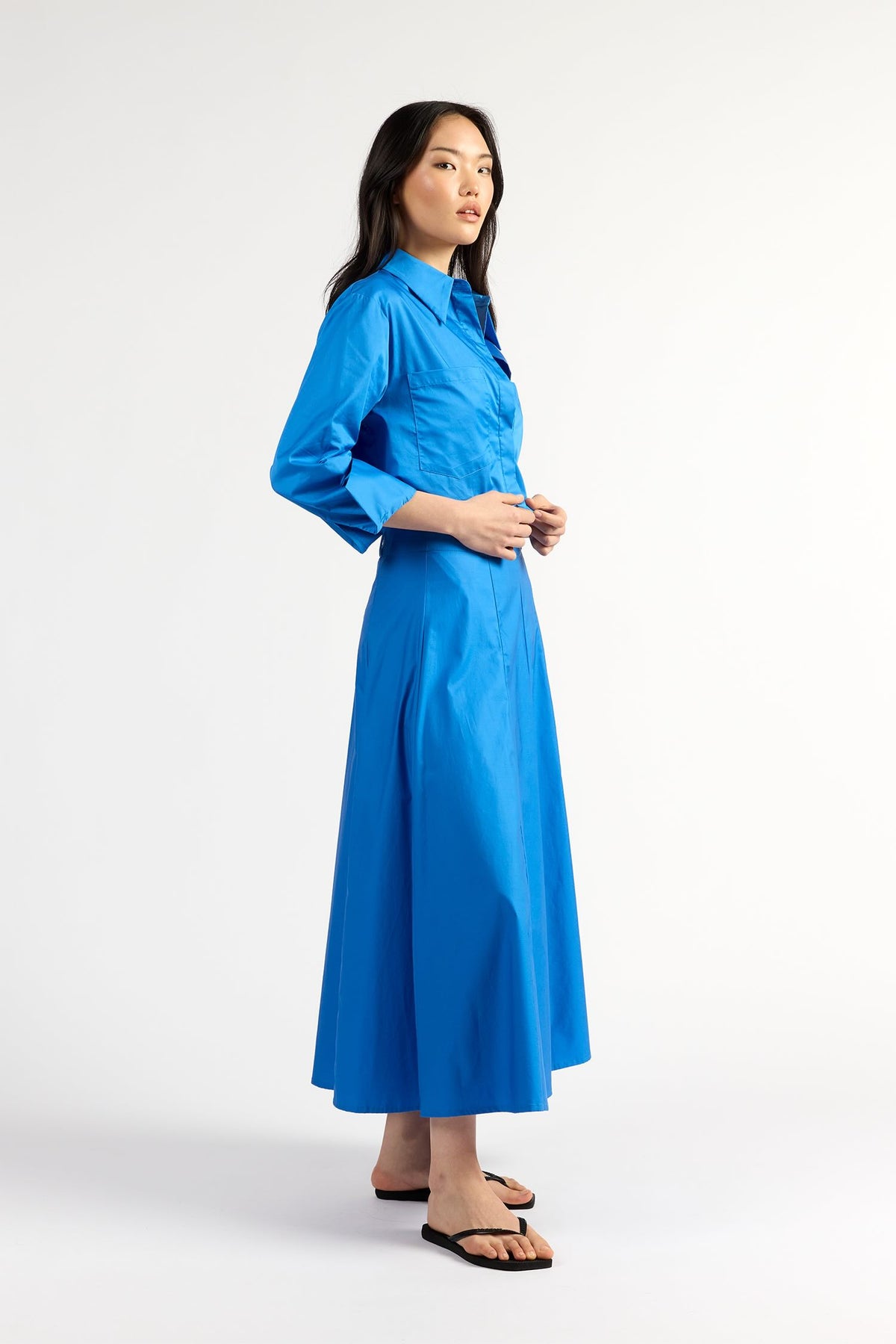 Circle Skirt - Cobalt Blue
