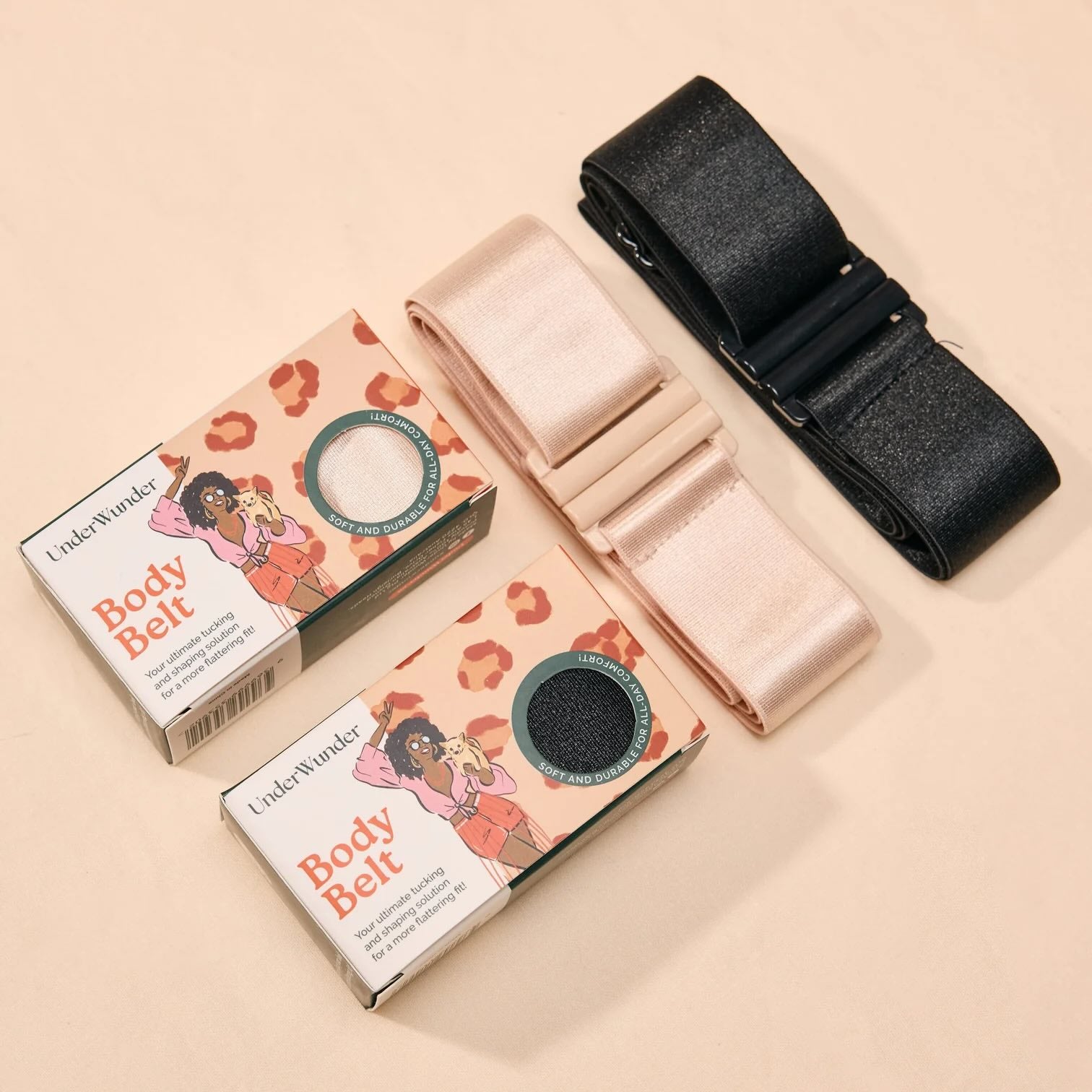 UnderWunder Body Belt - Beige