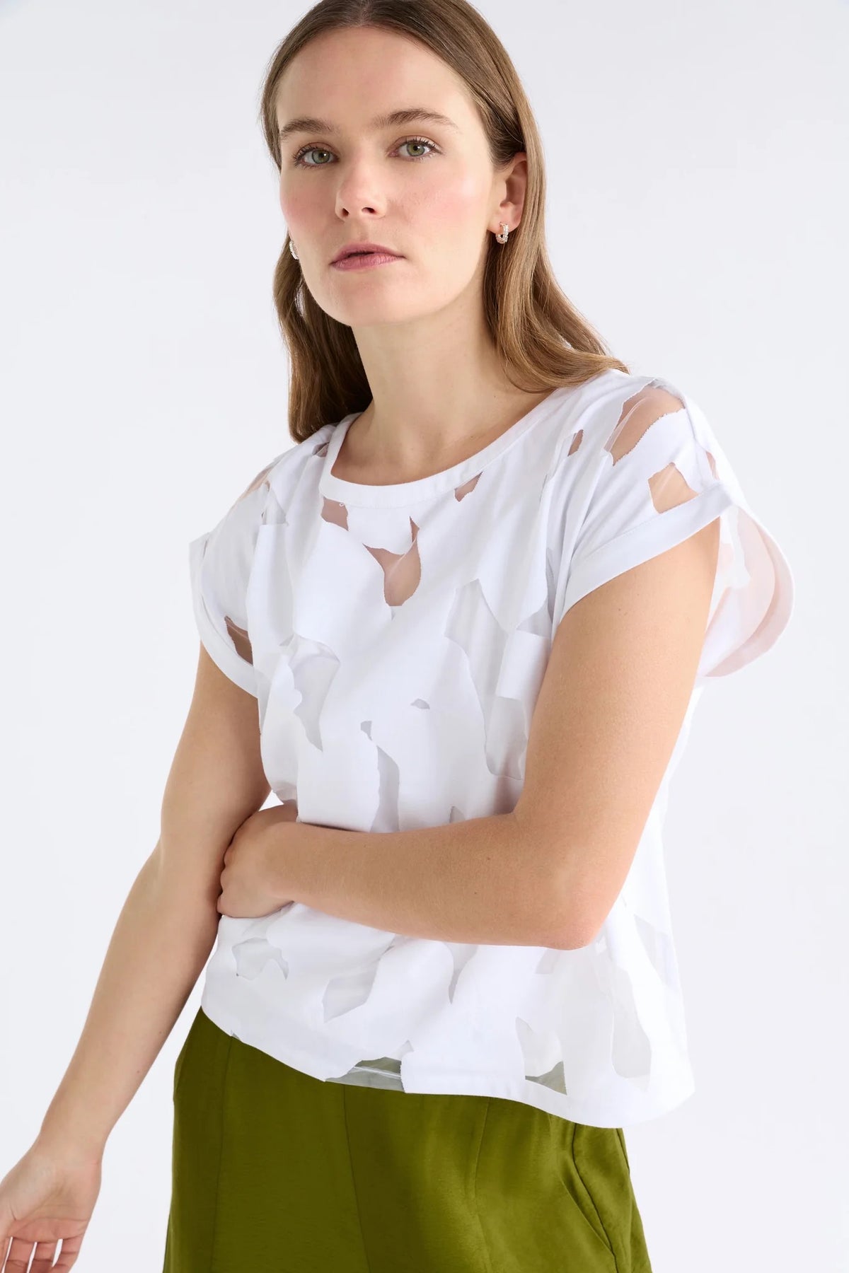 Varr Burnout Top - White