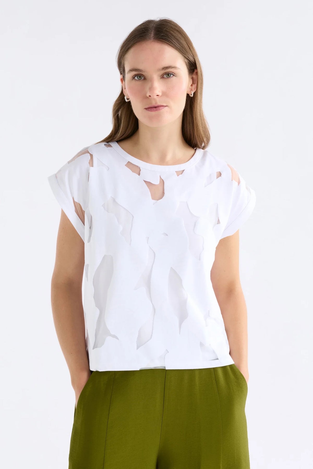 Varr Burnout Top - White