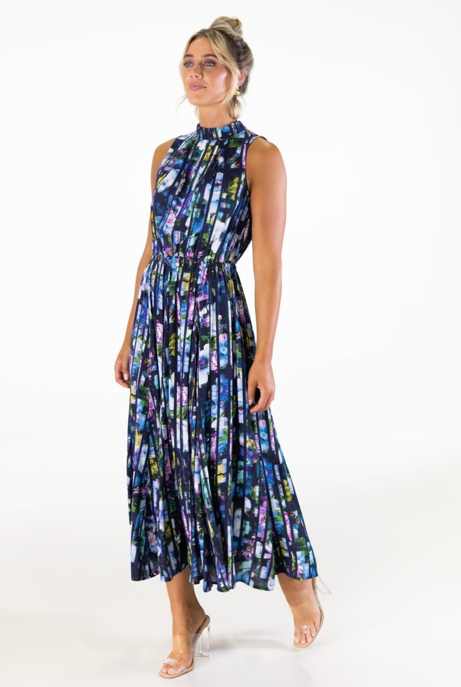 Verona Panelled Midaxi Dress