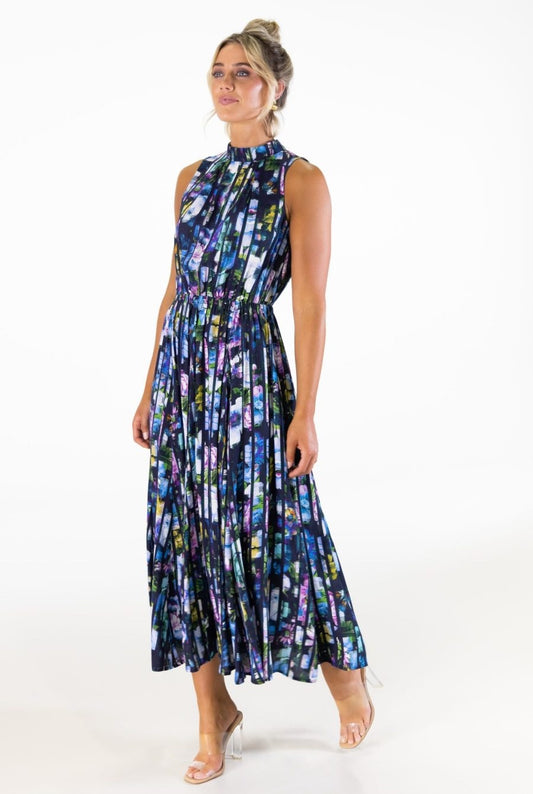 Verona Panelled Midaxi Dress