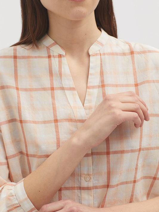 Checked Poplin Shirt