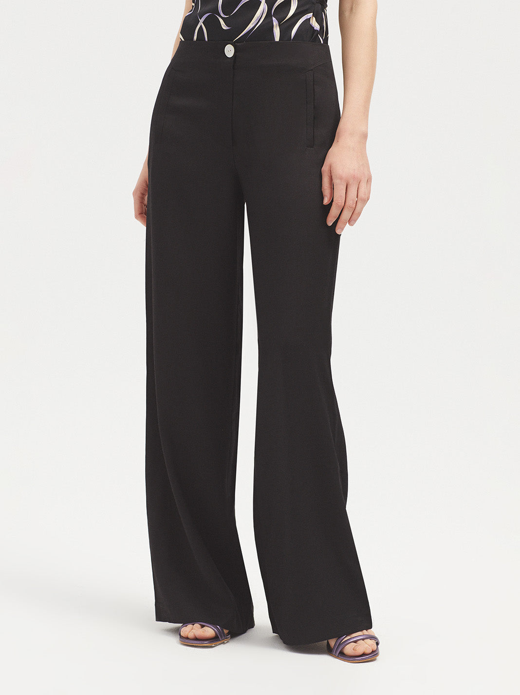 Linen Maxi Trousers
