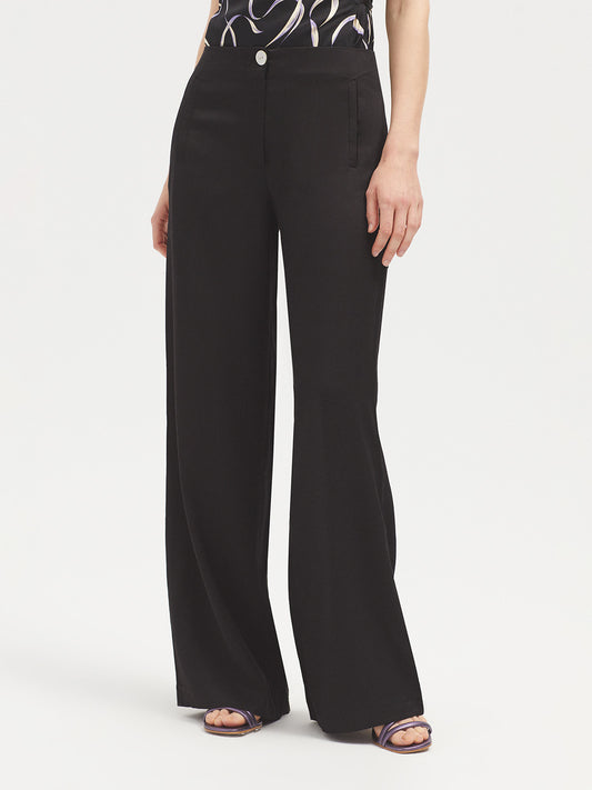Linen Maxi Trousers