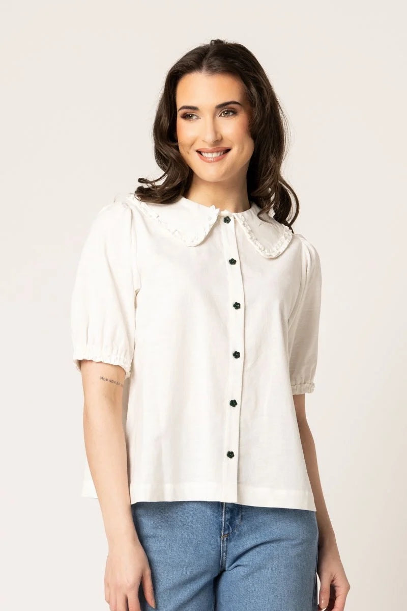 Whimsical Shirt - White