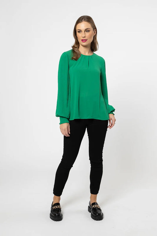 Winsome Blouse - Green