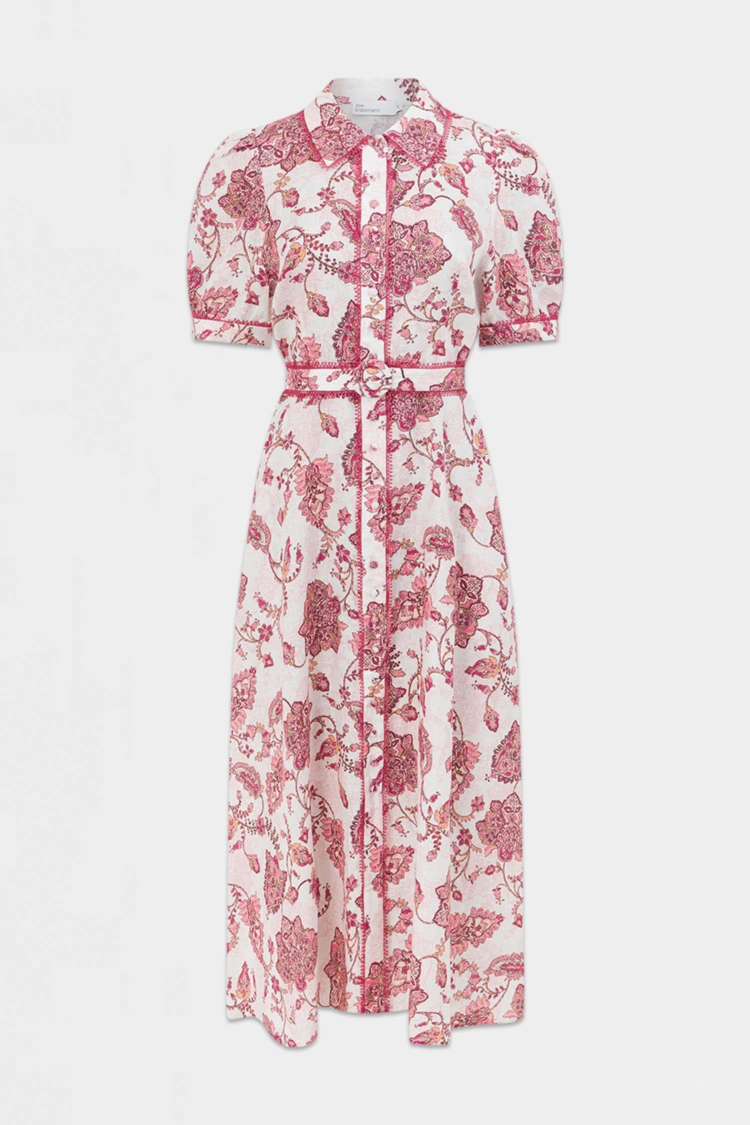 Admire Dress - Rose Paisley