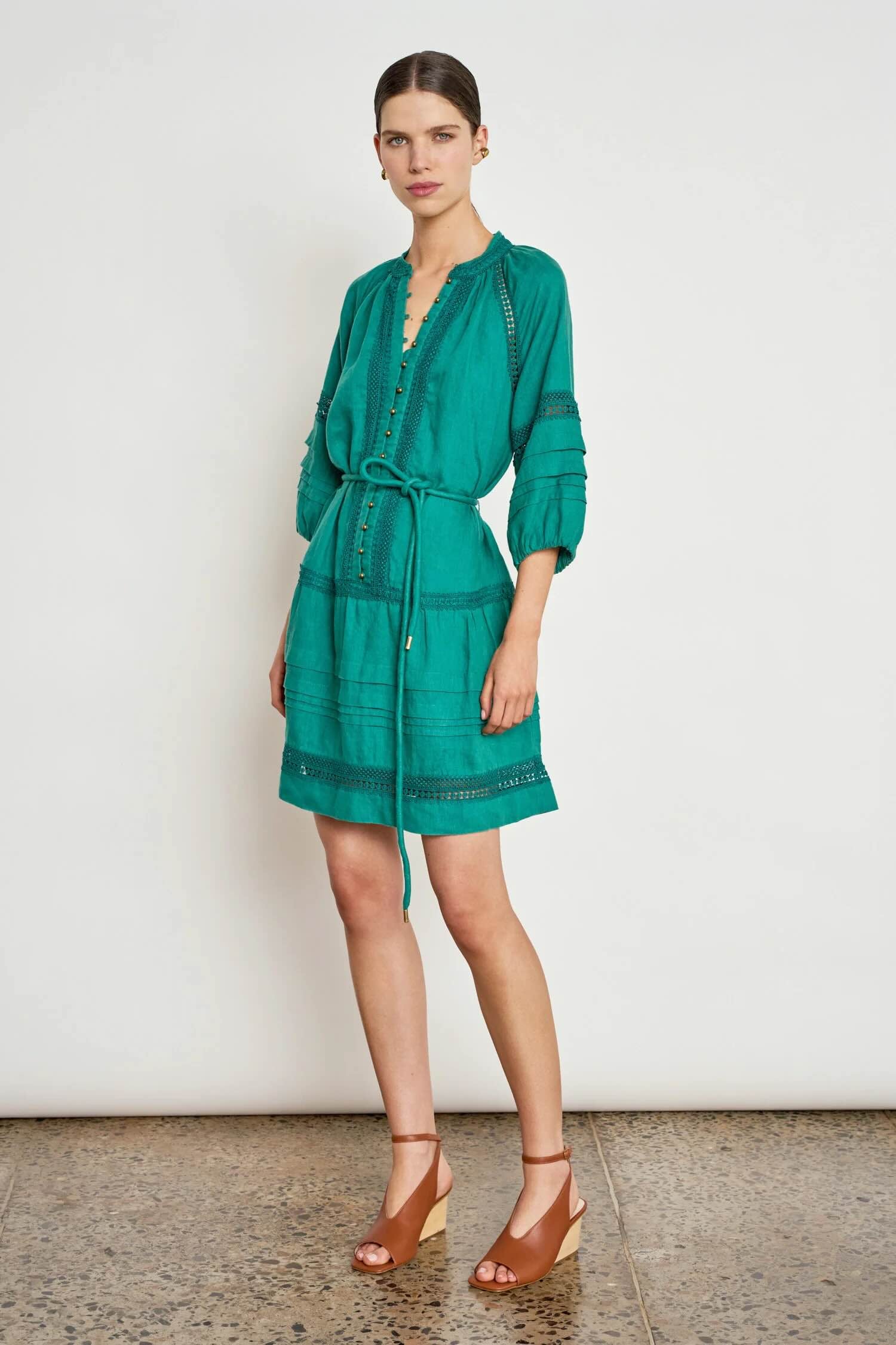 Jostle Dress - Cedar